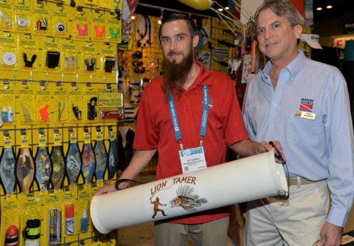 Marine Sports Mfg Showcases New ‘Lion Tamer’ Lionfish Containment Tube