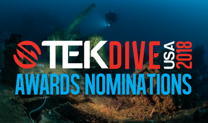 TEKDiveUSA Award Nominations Now Open