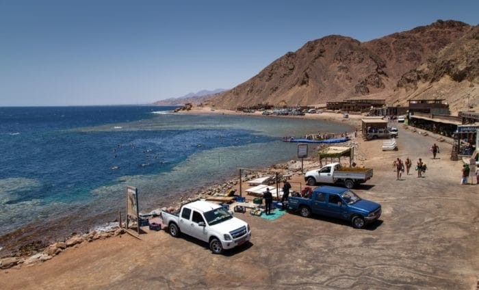 The Blue Hole in Dahab, South Sinai, Egypt