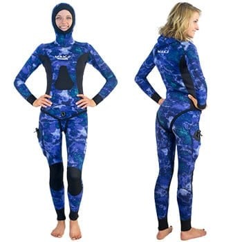 Mako open-cell freediving wetsuit