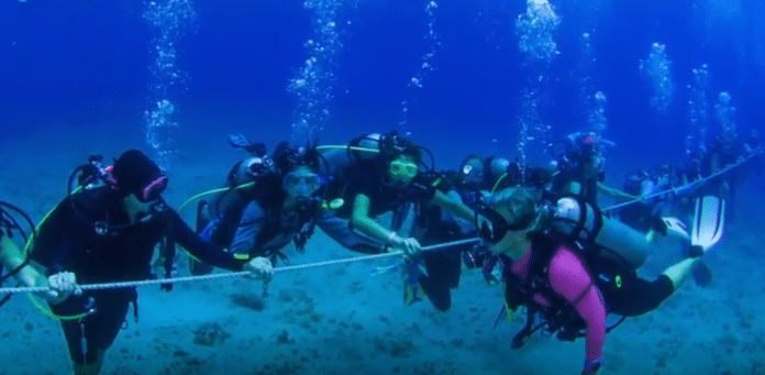 84 Women divers set world record in Cayman