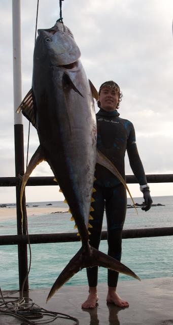 Daniel Hulme Yellowfin Tuna World Record