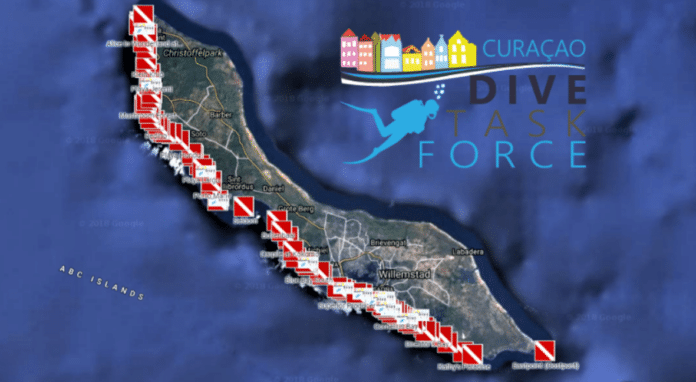 Curaçao Dive Task Force Announces Interactive Dive Site Map