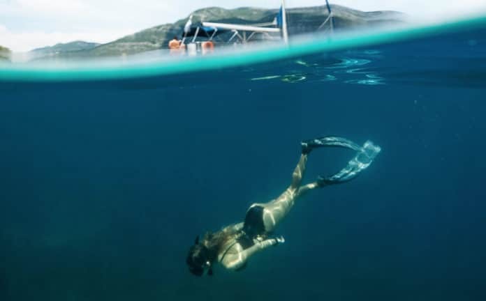 Check Out Sailing And Freediving Off The Greek Coast