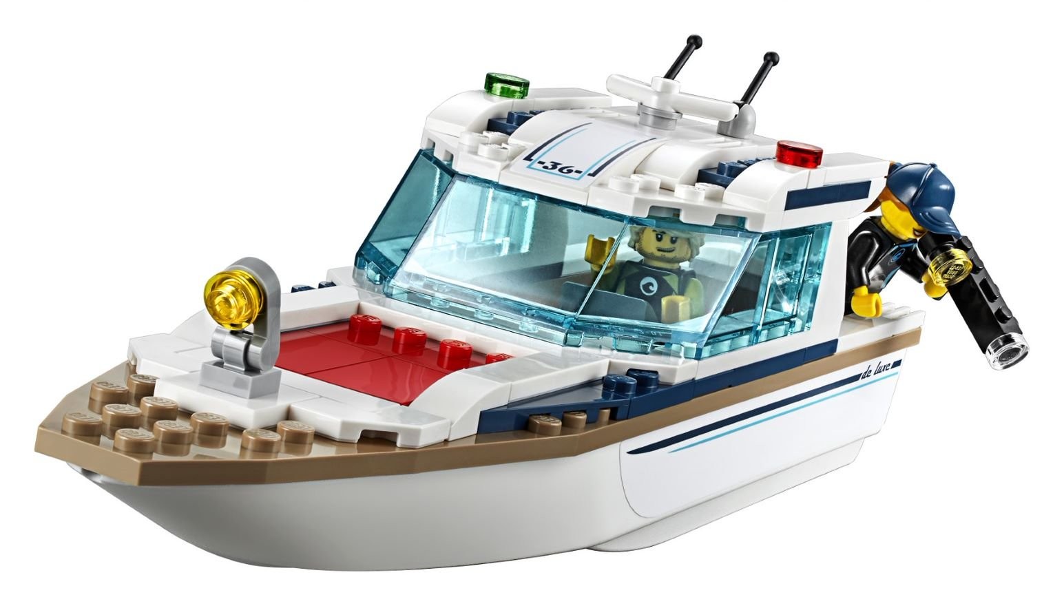 LEGO Diving Yacht with roof