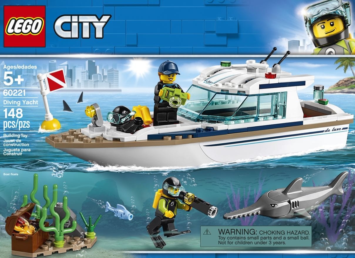 LEGO Diving Yacht Box Set