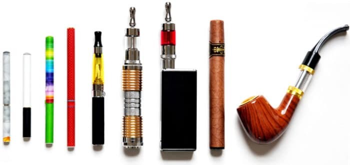 Electronic cigarettes and vaporizers.