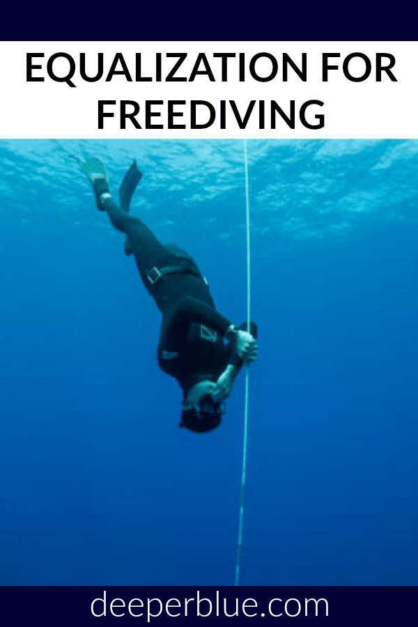 Equalization for Freediving