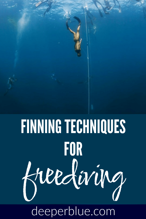 Finning Techniques for Freediving
