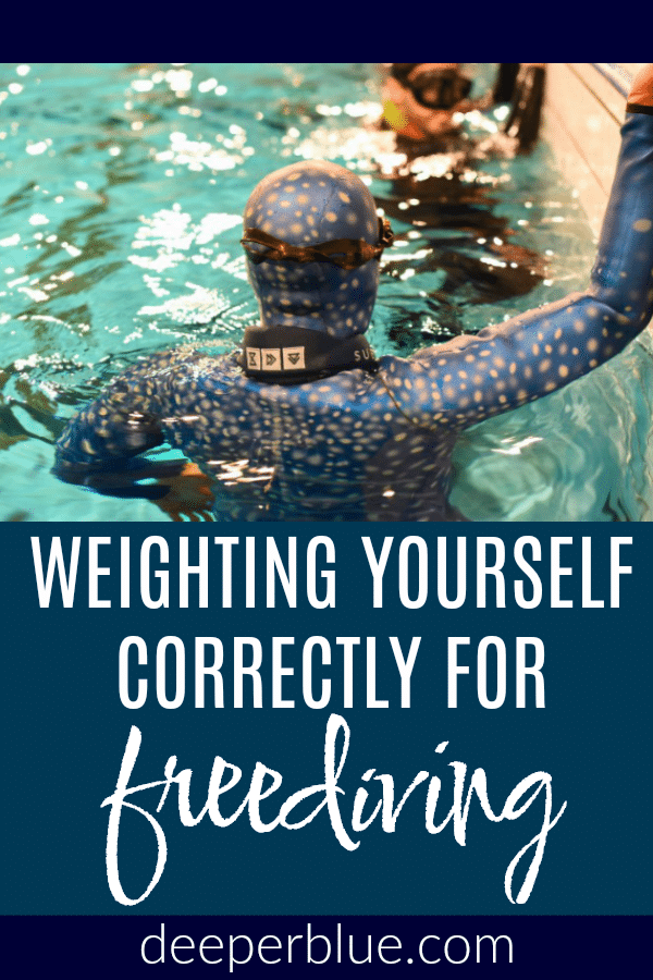 Weighting Yourself Correctly for Freediving