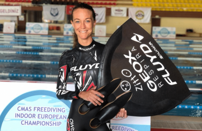 Alessia Zecchini -- CMAS Freediving Indoor European Championship