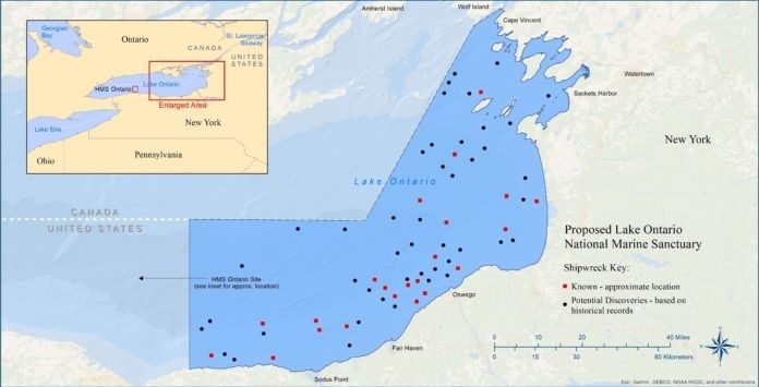 Public Comments Sought For Possible Lake Ontario National Marine Sanctuary