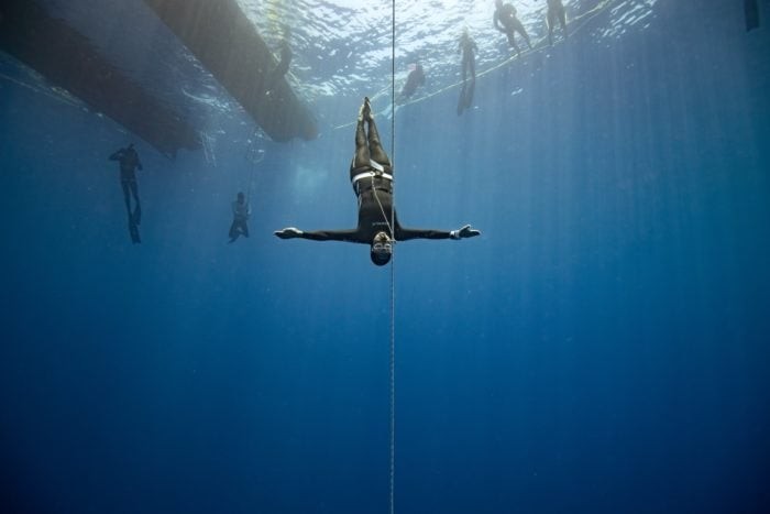 Day 1 of the Roatan 2019 CMAS 4th Freediving Outdoor World Championship
