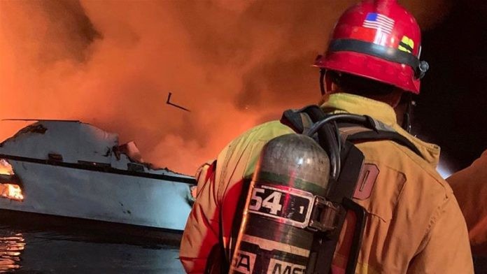 Coast Guard suspends search efforts for California boat fire victims