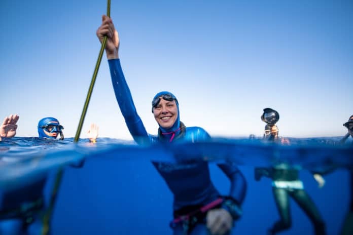 Alice Hickson Sets New UK National Freediving Record