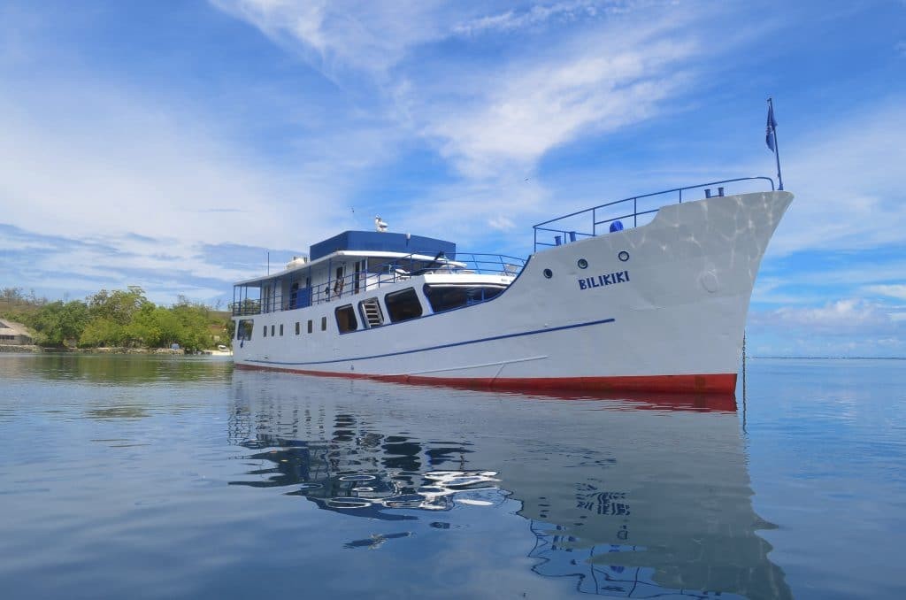 Dive and tour the islands an board a liveaboard!