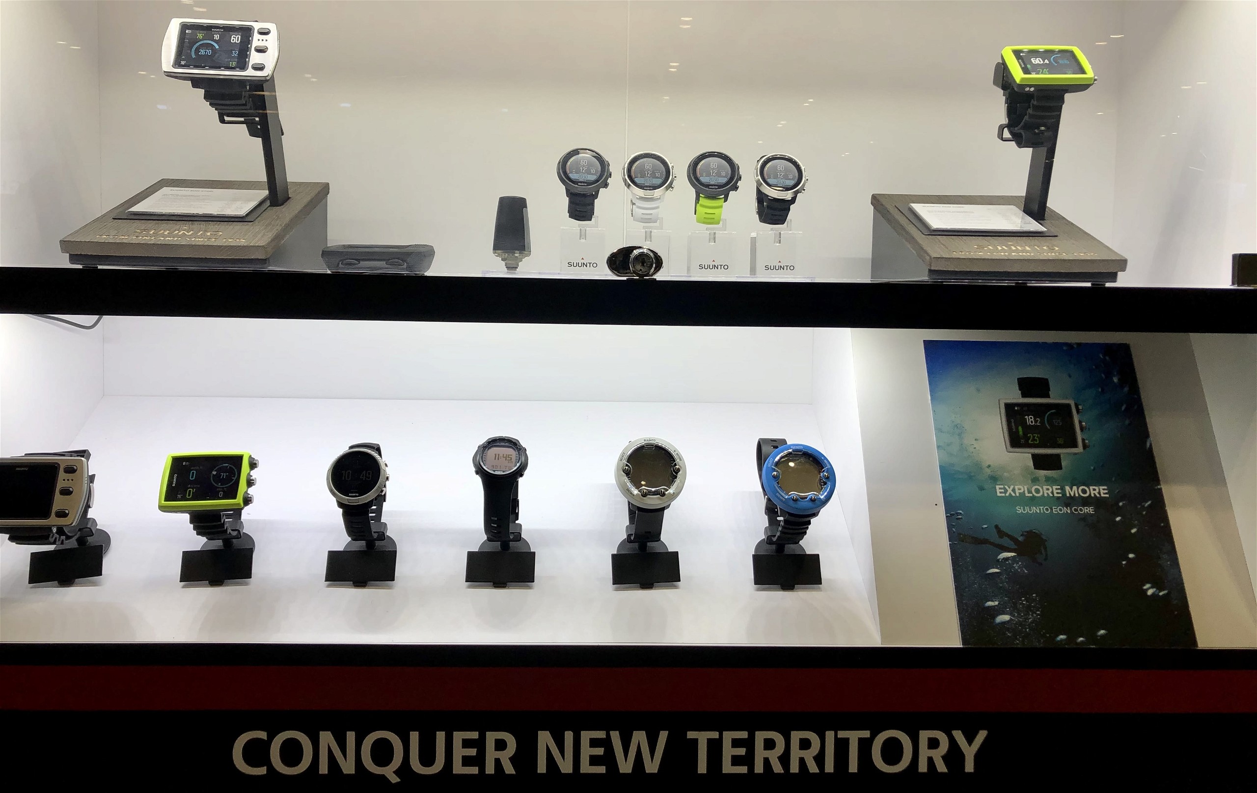 The folks at Suunto are highlighting the full range of the company's dive products this year at DEMA Show, following the launch of the Suunto D5 last year.