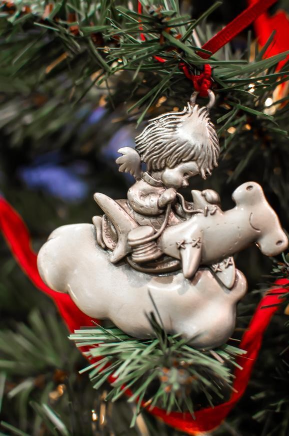 'Big Blue' Artist Roland St. John Unveils 'Shark Angel' Christmas Tree Ornament