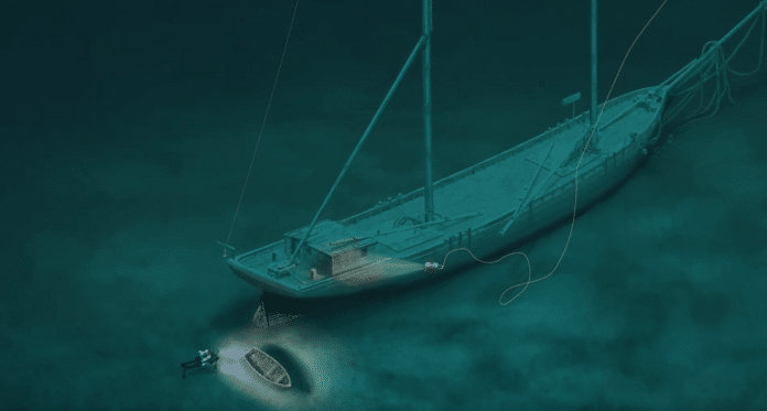 WC Kimball shipwreck (Image credit: Cal Kothrade)