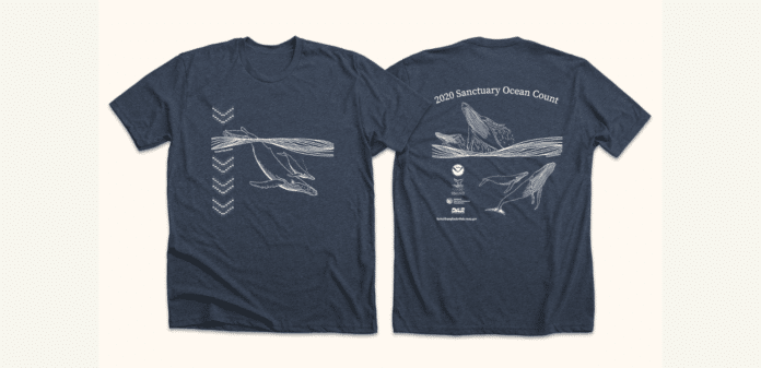 Ocean Count T-Shirts Support Whales In Hawaii
