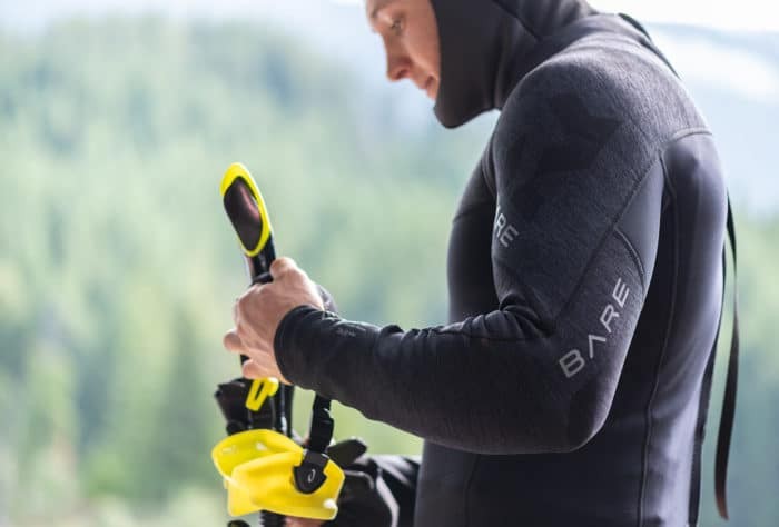 BARE's newest entry-level offering - the Elate wetsuit