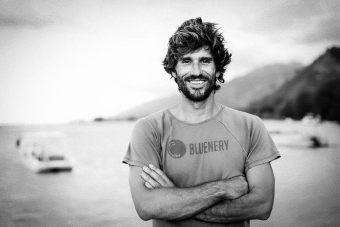 Guillaume Néry, World Champion Freediver and the Nery in Bluenery.