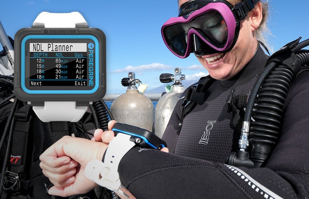 Shearwater Research's Peregrine dive computer