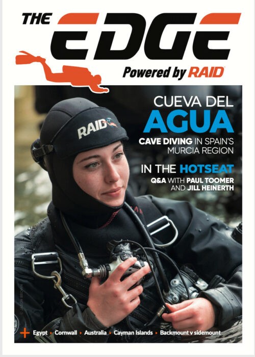 RAID - The Edge - Magazine Front Cover