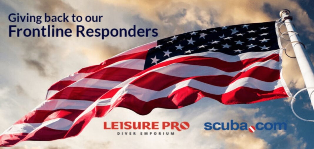 Scuba.com, Leisure Pro Offering Discount To First Responders