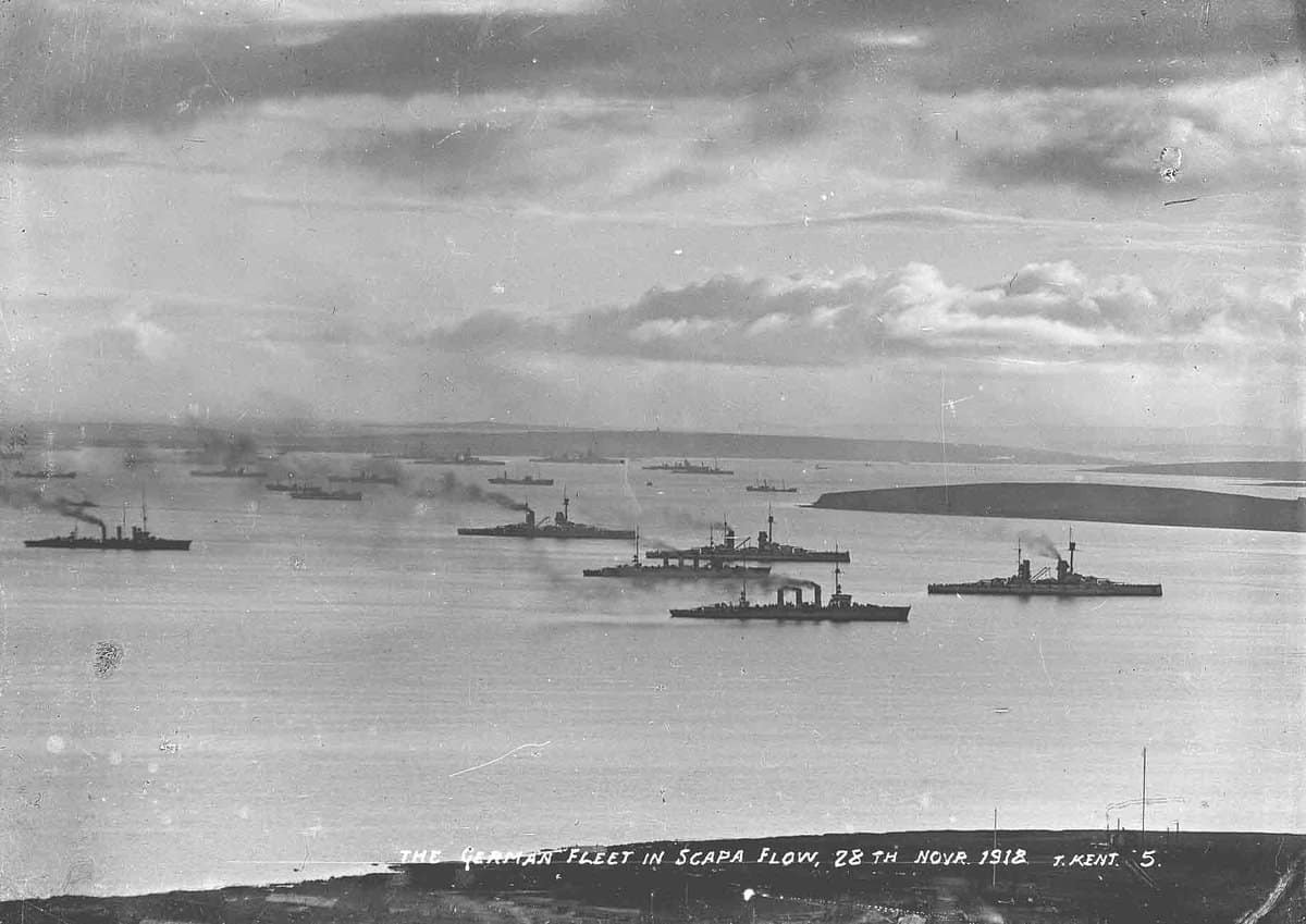 The German Fleet in Scapa Flow