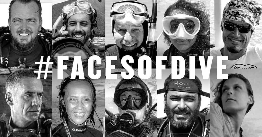 BARE Faces of Dive Social Media Campaign