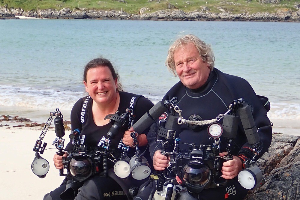 Bahamas Dive Ambassadors Caroline and Nick Brown