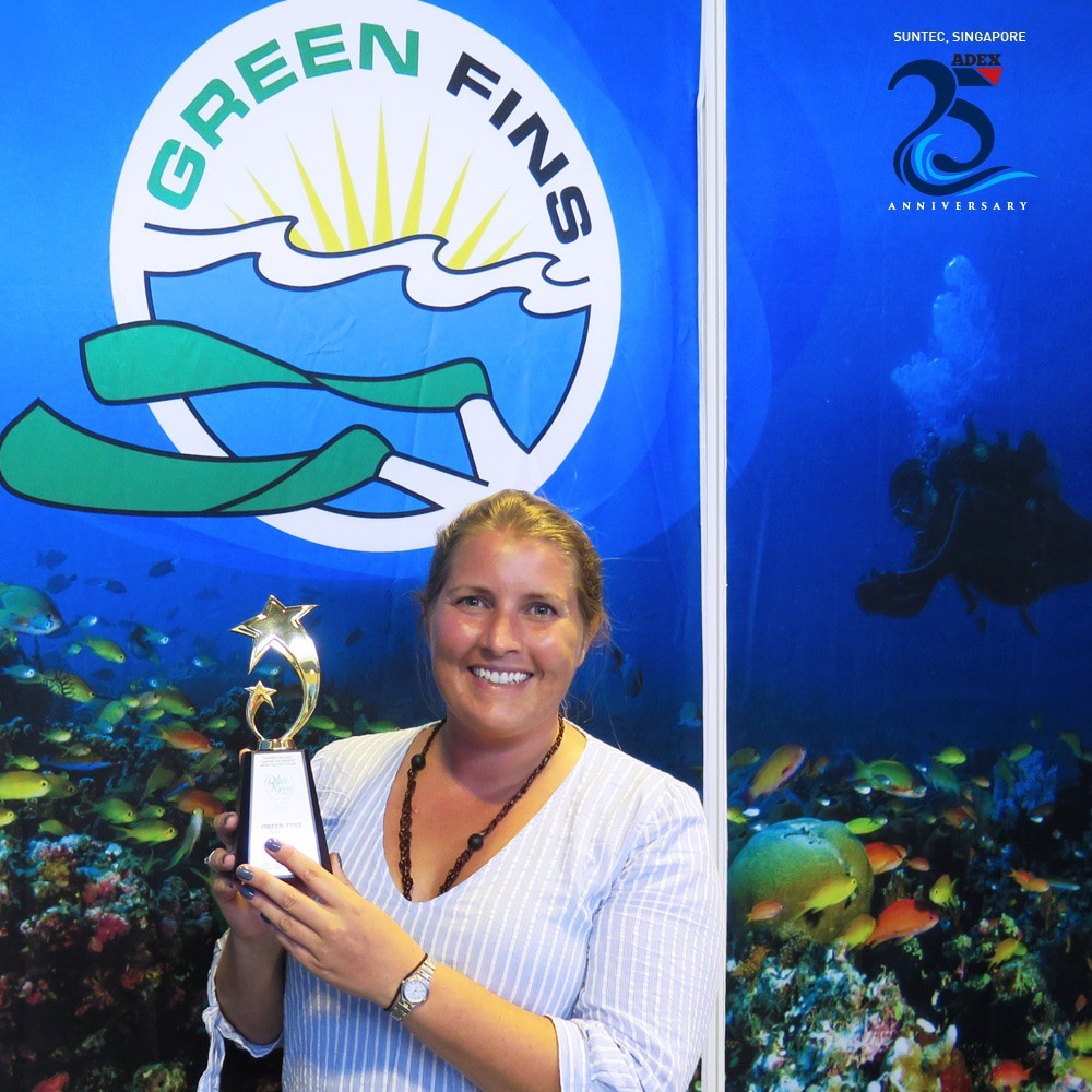 Green Fins Award Winner Rosie Cotton, Tioman Dive Center