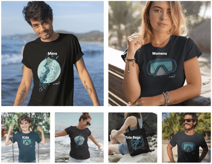 DeeperBlue Official Clothing Line Freedivers