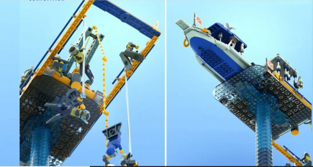 Freediving Lego set