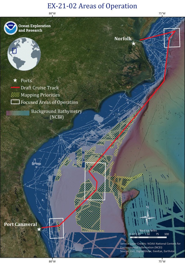 NOAA's 2021 Technology Demonstration (Image credit: NOAA)