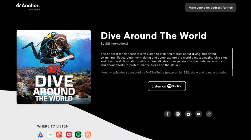 SSI's New 'Dive Around The World' podcast