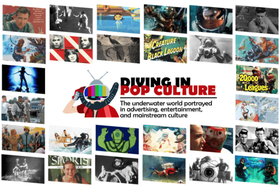 History of Diving Museum Has a New 'Diving In Pop Culture' Exhibit