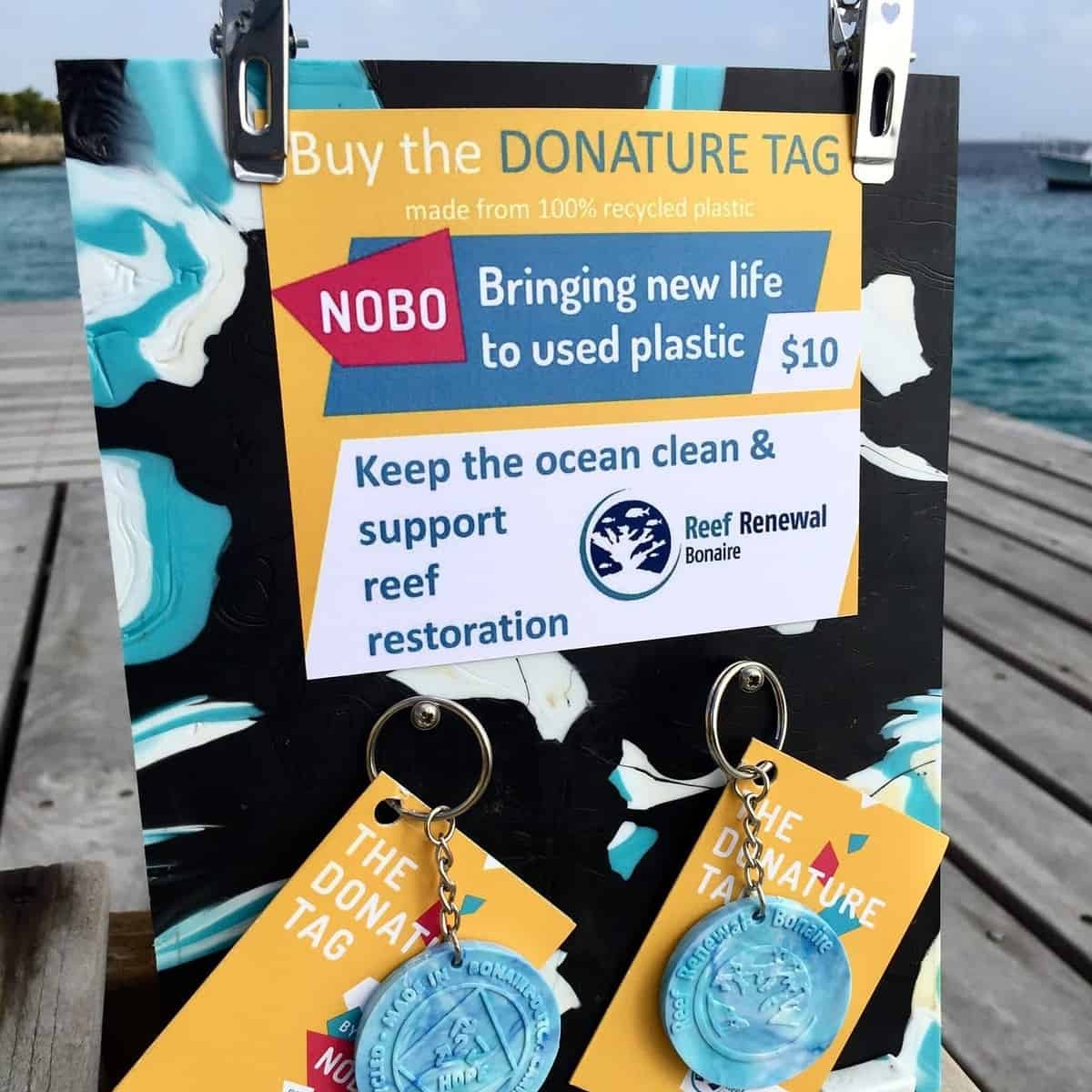 Reef Renewal Foundation Bonaire's new tag
