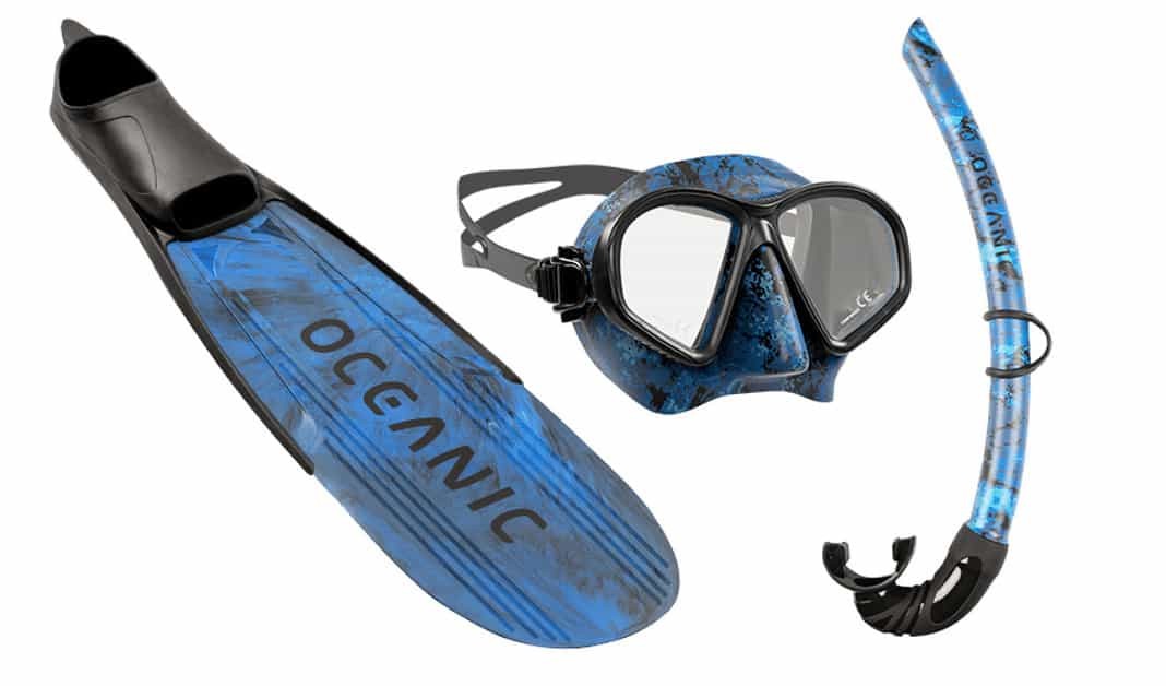 Oceanic's New Predator Freedive Set