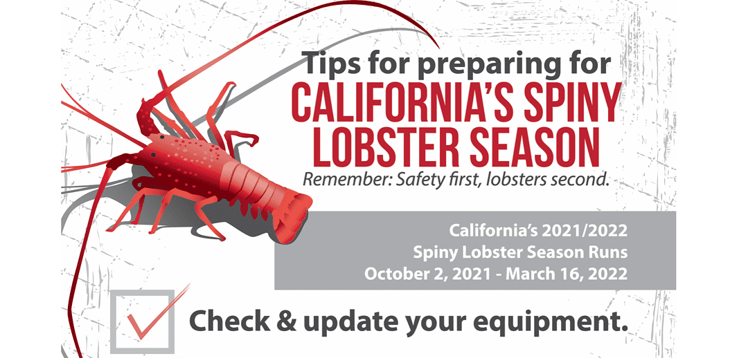 California Spiny Lobster Season Poster