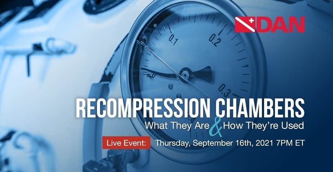 DAN is hosting a webinar on Recompression Chambers