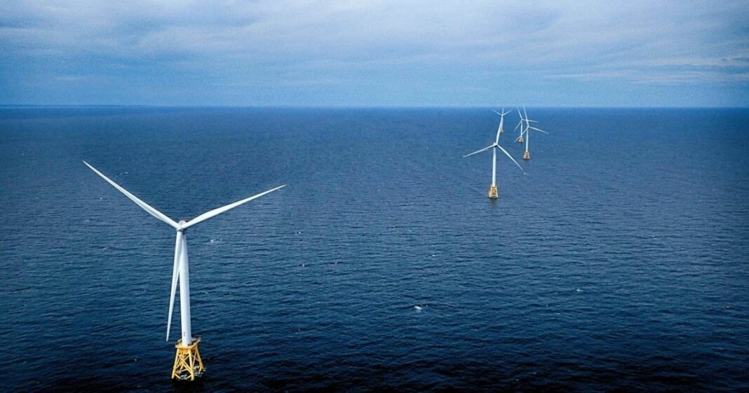Offshore wind farm (Image credit: NOAA/Ionna22)
