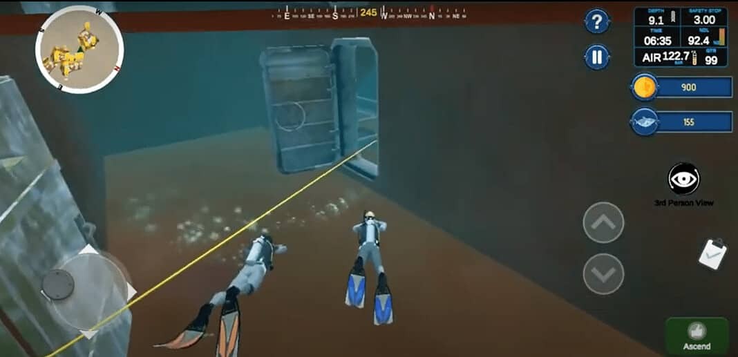 Virtual Wreck Diving - VDI Simulator
