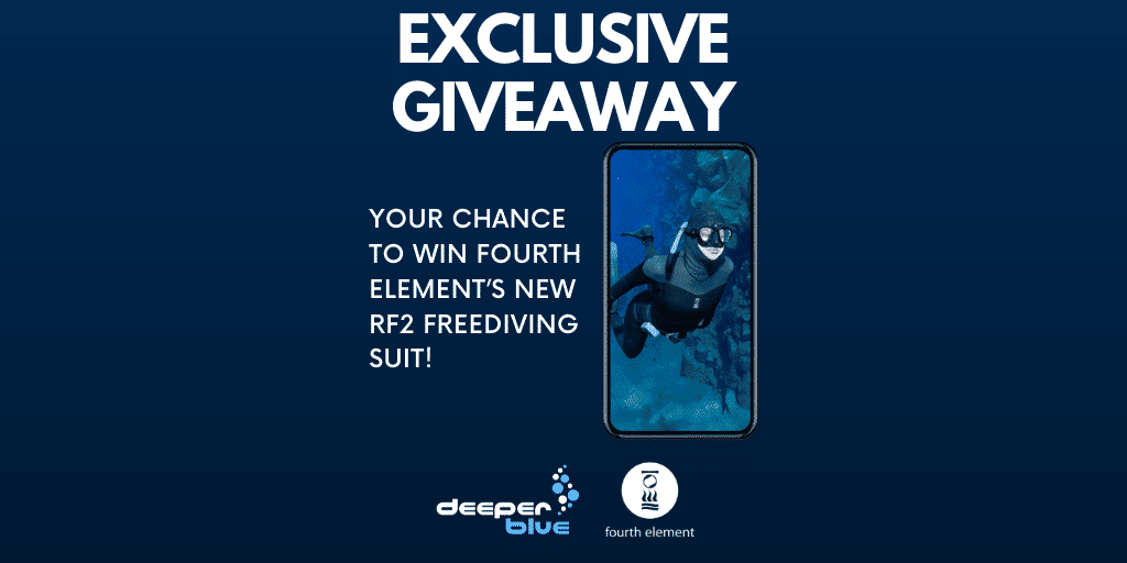 Enter our exclusive competition to win an exclusive RF2 Freediving Wetsuit from Fourth Element.