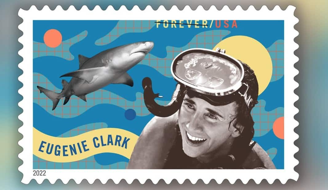 'Shark Lady' Eugenie Clark Gets Stamp Of Approval