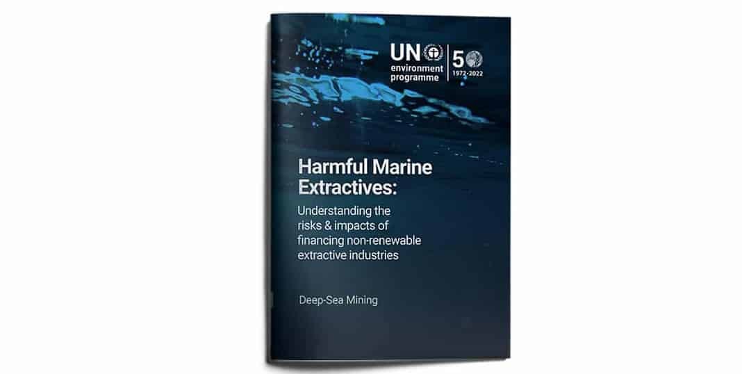 UN Environment Programme Warns Against Deep Sea Mining