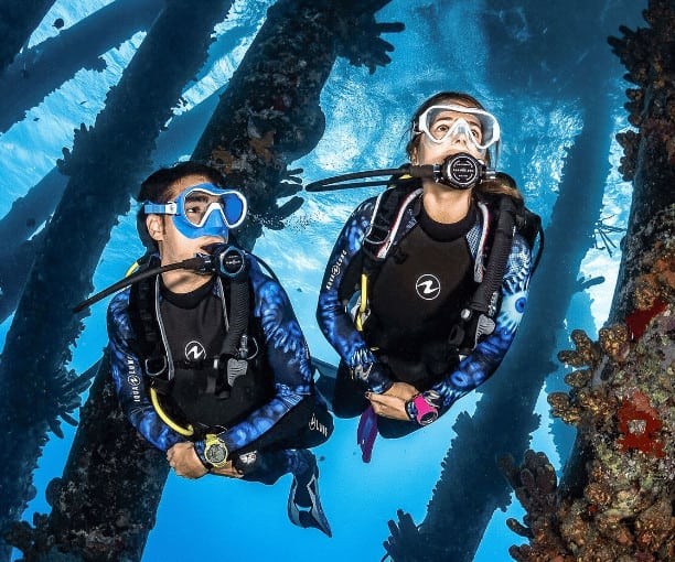 Scuba Diving Wetsuits - Aqualung HYDROFLEX 1mm