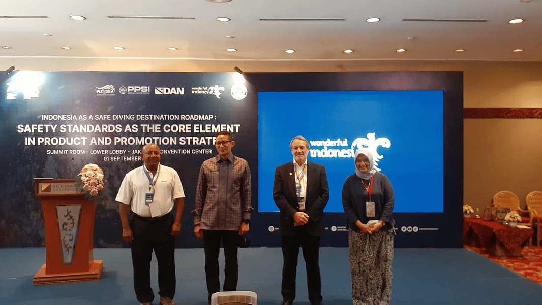 DAN and Indonesia Share Commitment to Safe Diving