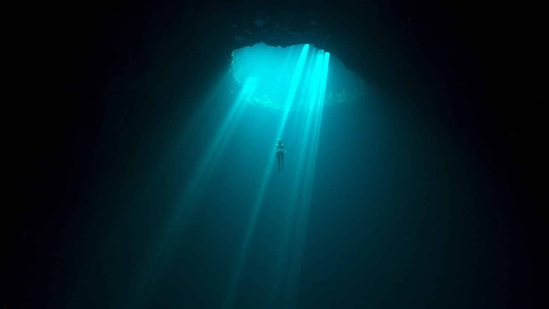 The Deepest Breath. Alessia Zecchini in The Deepest Breath. (Image credit: Netflix)